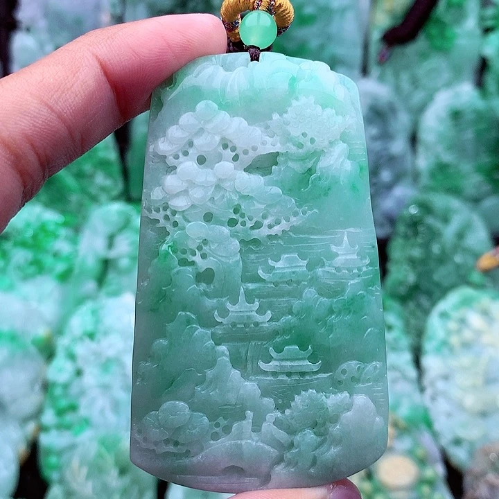 翡翠吊坠(不含链)未镶嵌