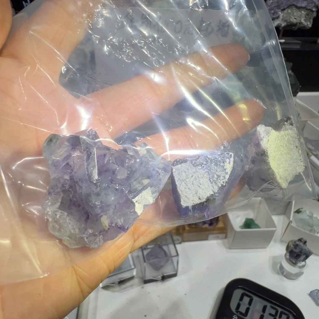 石材F*暮瑶岗仙萤石