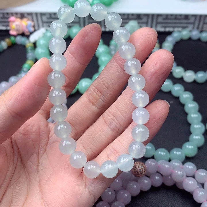 未镶嵌手链翡翠手串