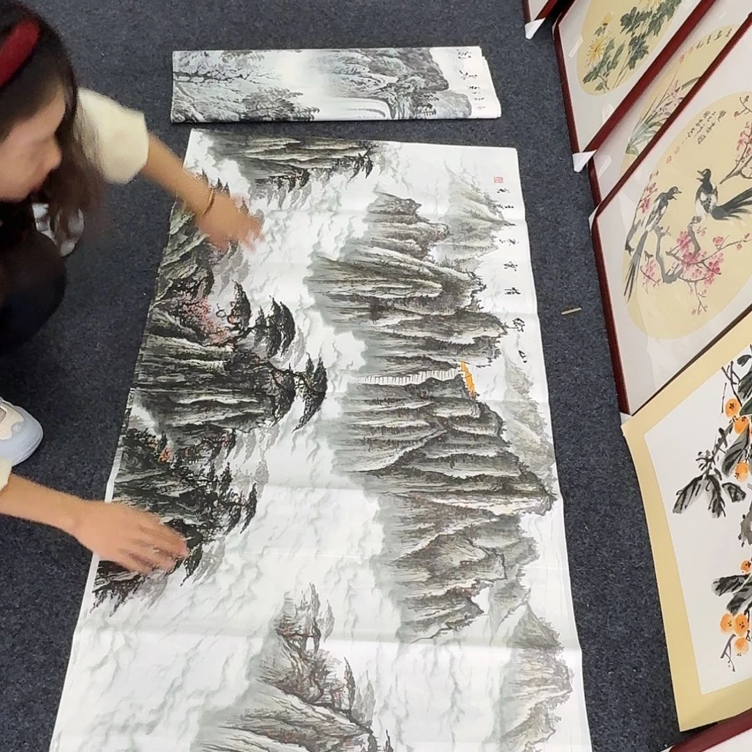 纯手绘的好看作品
