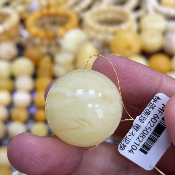 裸石蜜蜡未镶嵌25mm