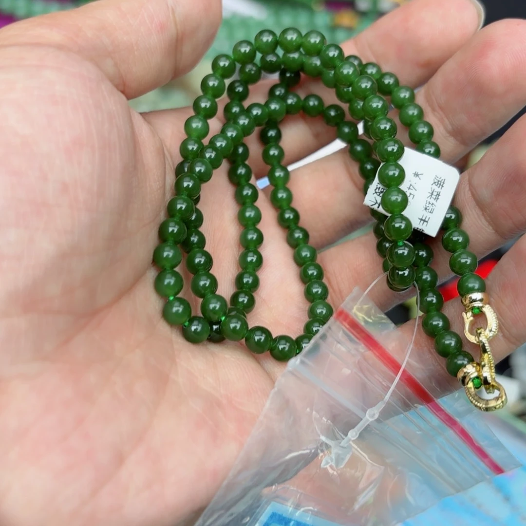 和田玉手链未镶嵌