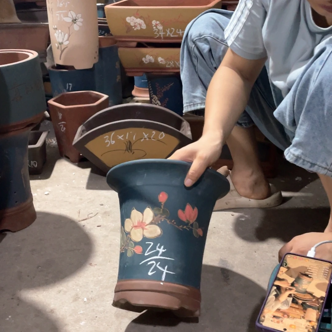 紫砂花盆紫砂之都