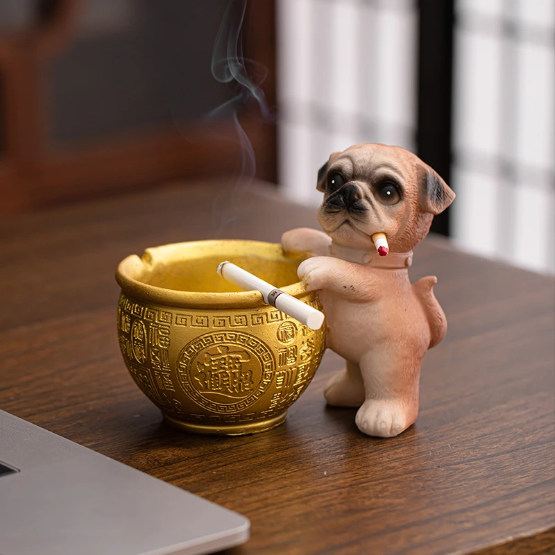 2025新款网红自动灭烟烟缸创意时尚烟灰缸爆款2025新款高档大气