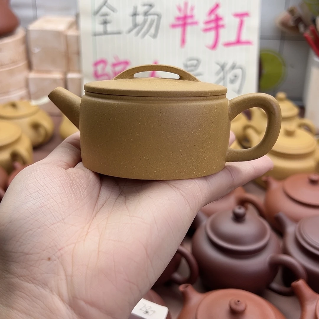 紫砂茶壶小汉瓦壶微瑕