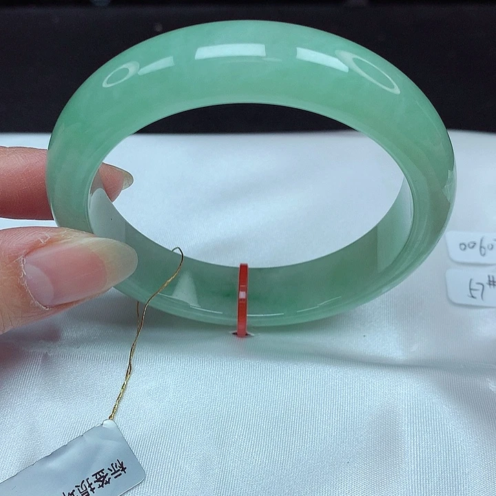 翡翠未镶嵌手镯57圈201