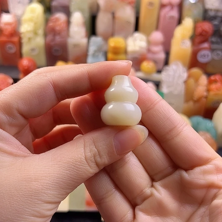 老挝石印石曲****室手工定制，葫芦