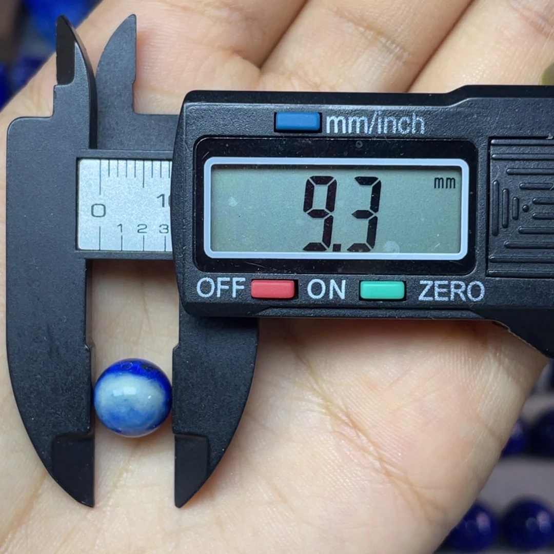 青金石未镶嵌9mm单珠配饰?****g