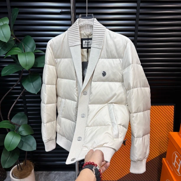 【清澈男装轻奢出品】SS25519/QINGCHE2025/高端欧货白鸭绒羽绒夹克