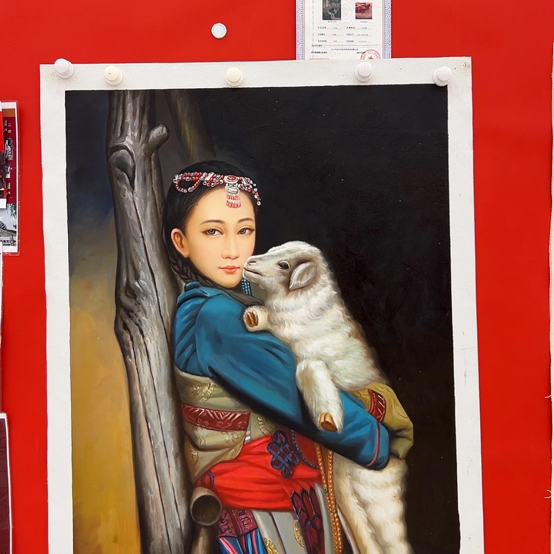 国画二郎展览原作