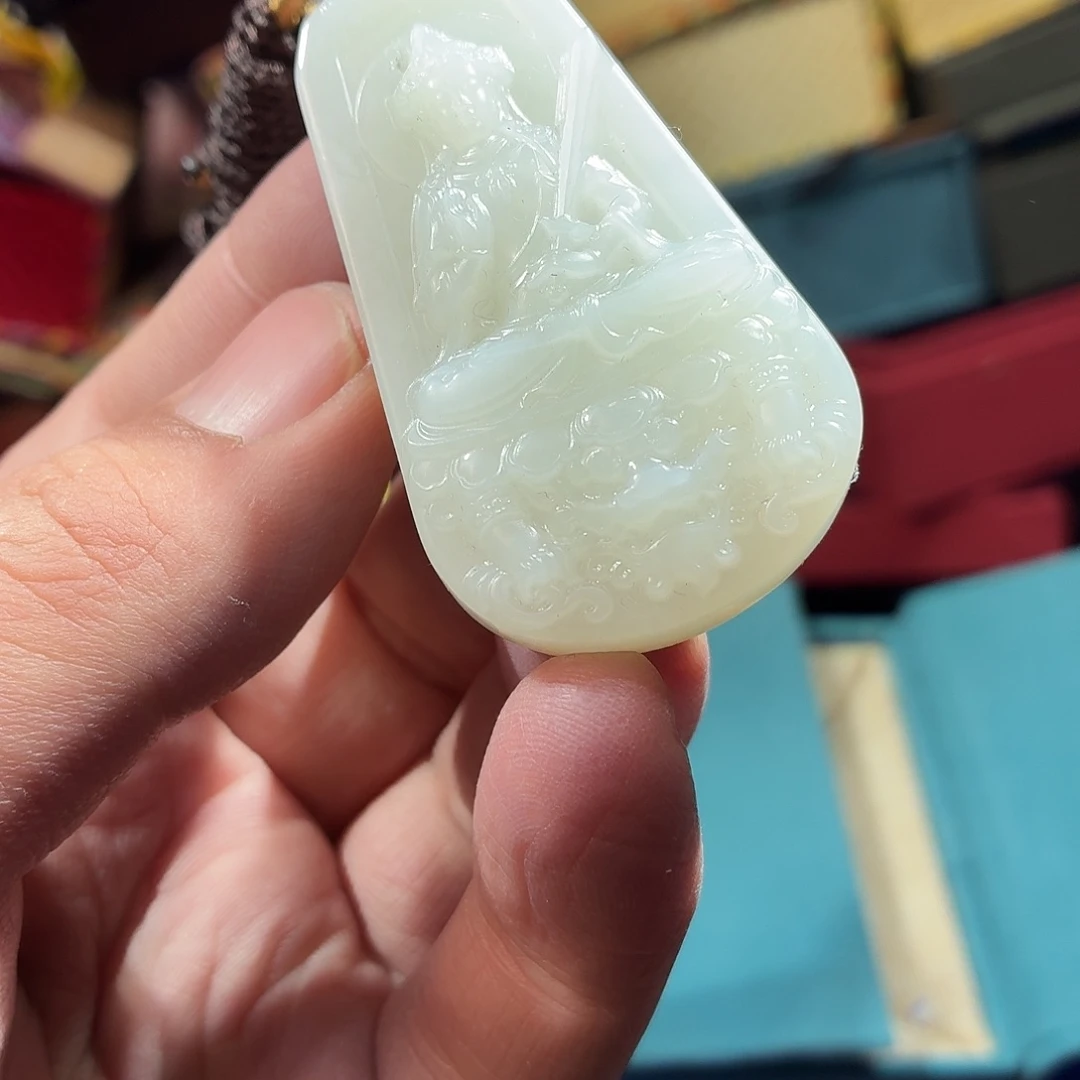 和田玉（糖玉）未镶嵌颈饰