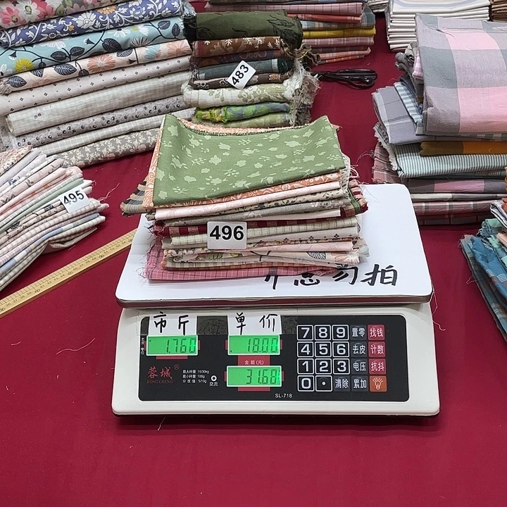 鸟***婶刀口布纯棉闪购496
