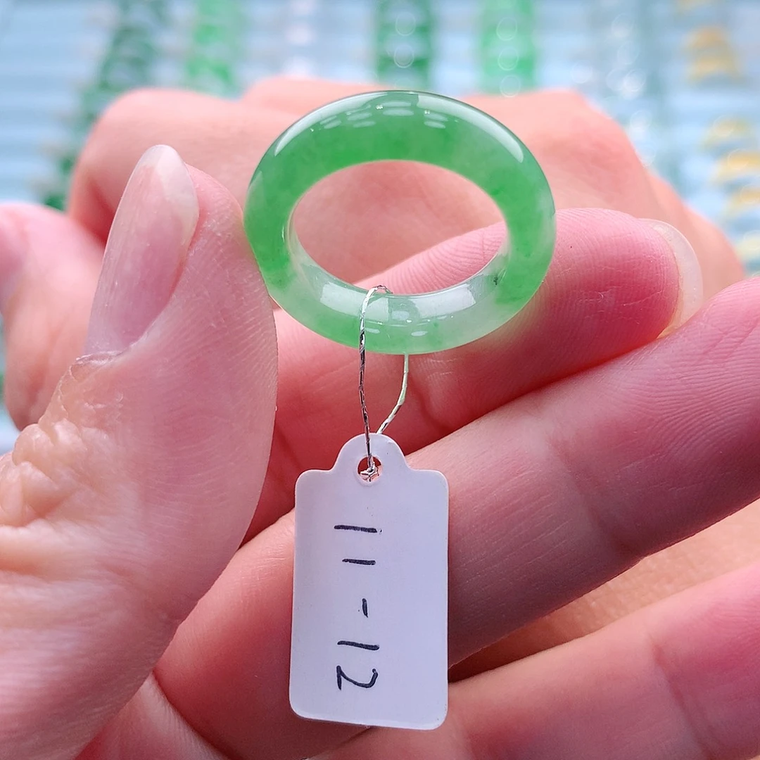 未镶嵌戒指翡翠A货缅甸翡翠