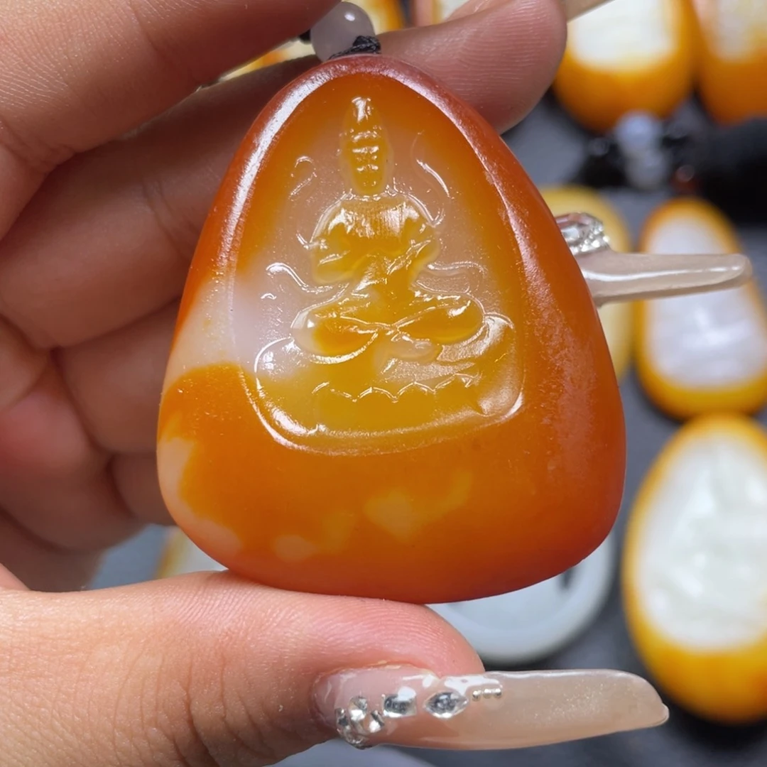仗***涯和田玉未镶嵌颈饰
