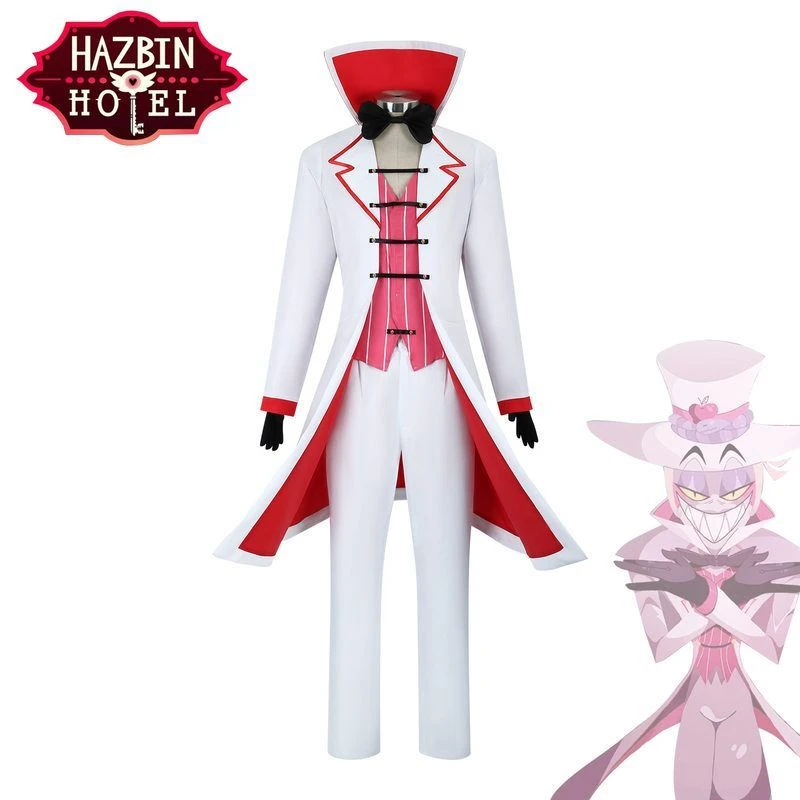 地狱客栈COS服Hazbin Hotel傲慢环主路西法晨星Cosplay动漫服装