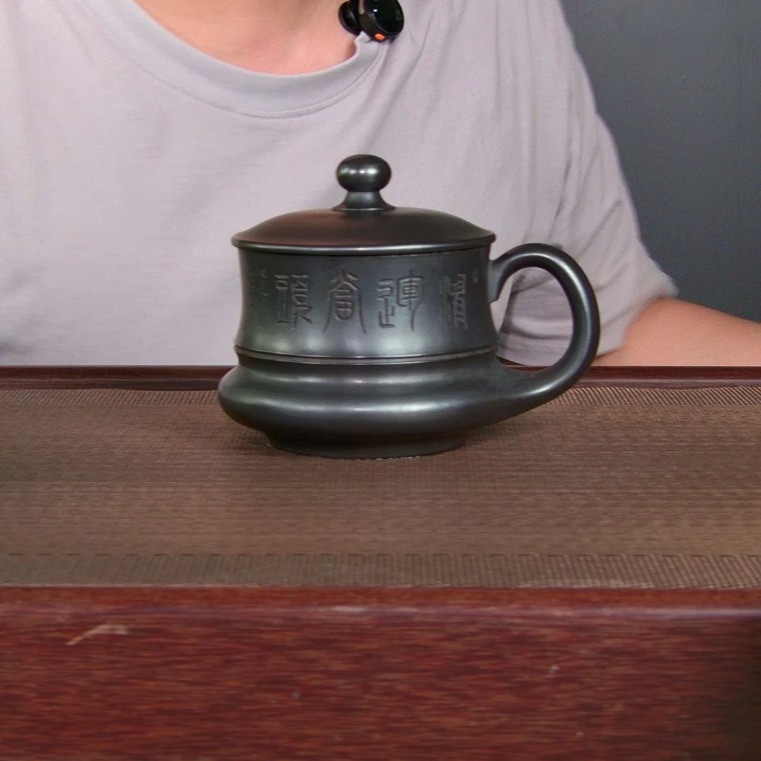 茶杯紫砂高货放漏