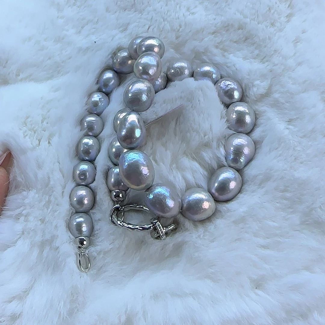 未镶嵌项链定制多样性发货发其一889淡水珍珠