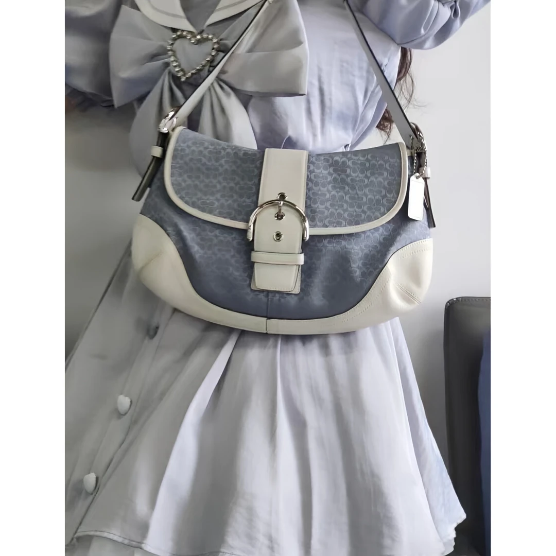 95新 COACH/蔻驰 肥肥中古/豌豆包