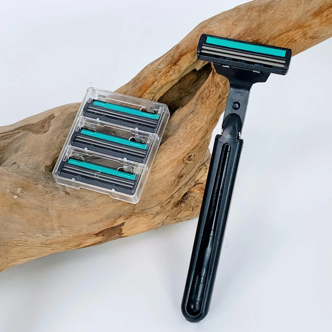 男士手动剃须刀带刀片DD