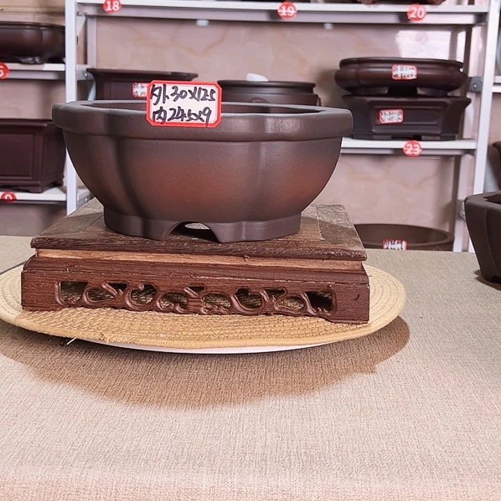 紫砂花盆紫砂花盆