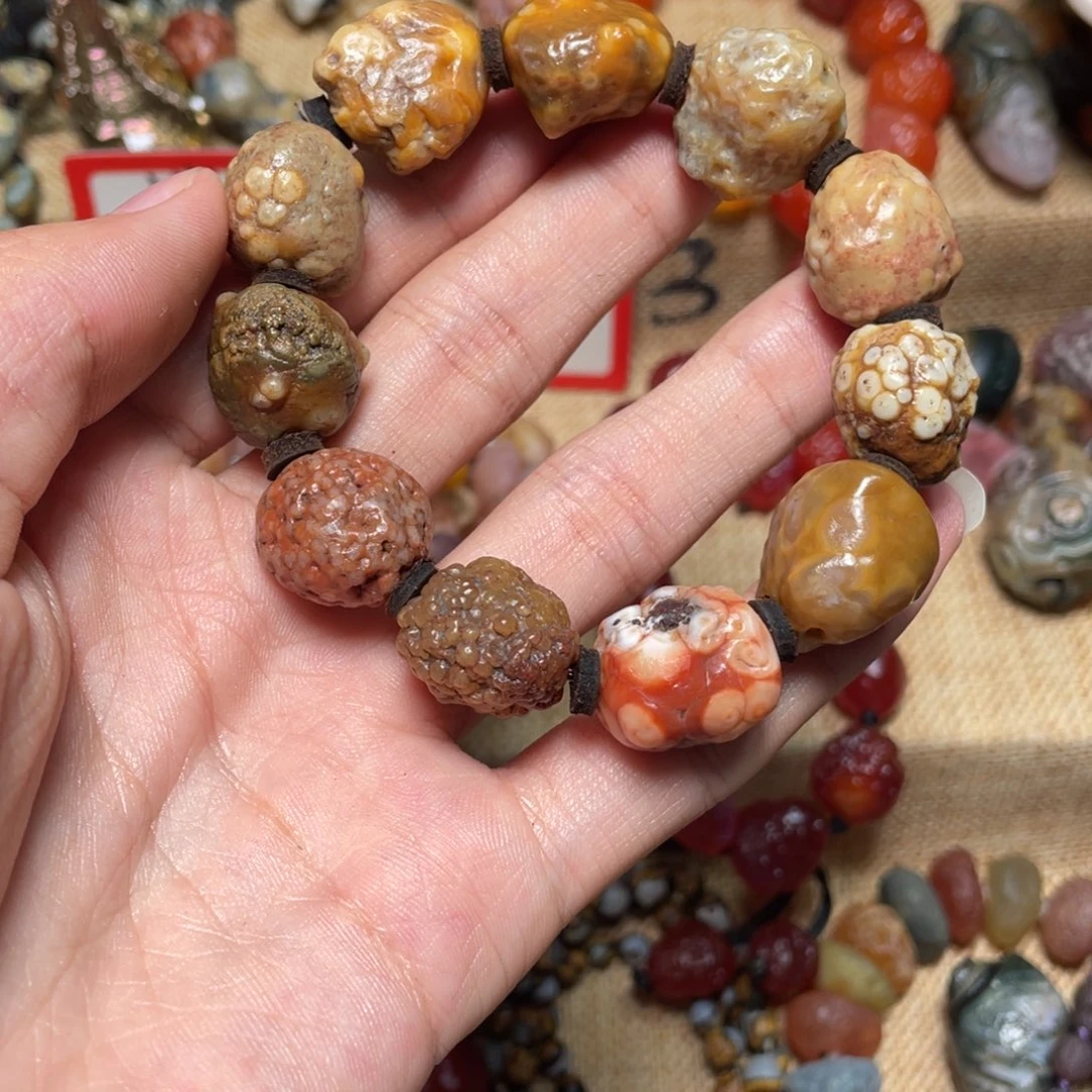 玛瑙/玉髓手链合金