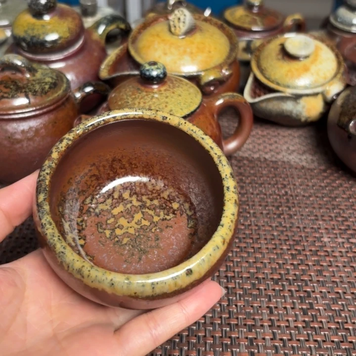 茶杯紫砂大福气杯160