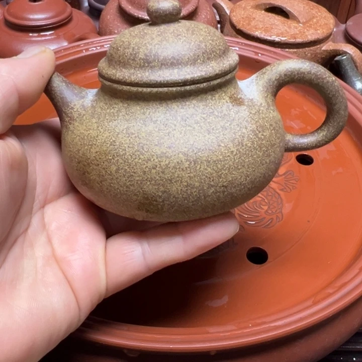 紫砂茶壶海****》宜兴原矿段泥