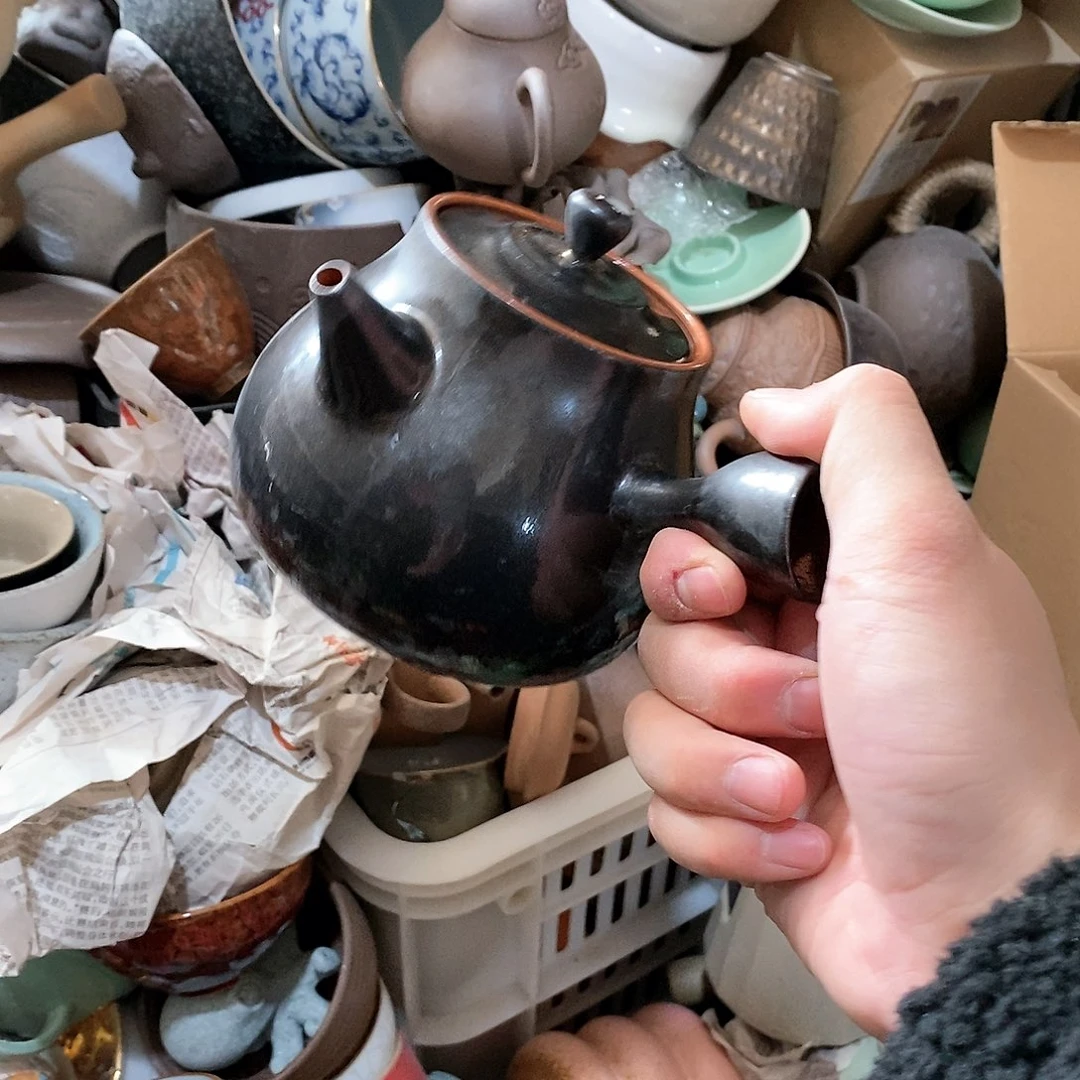 瓷片荷花绽放了我去哪里吃呢……粗心