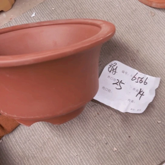 紫砂花盆花卉工艺