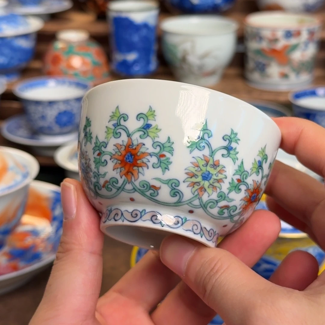 纯手工手绘陶瓷茶具