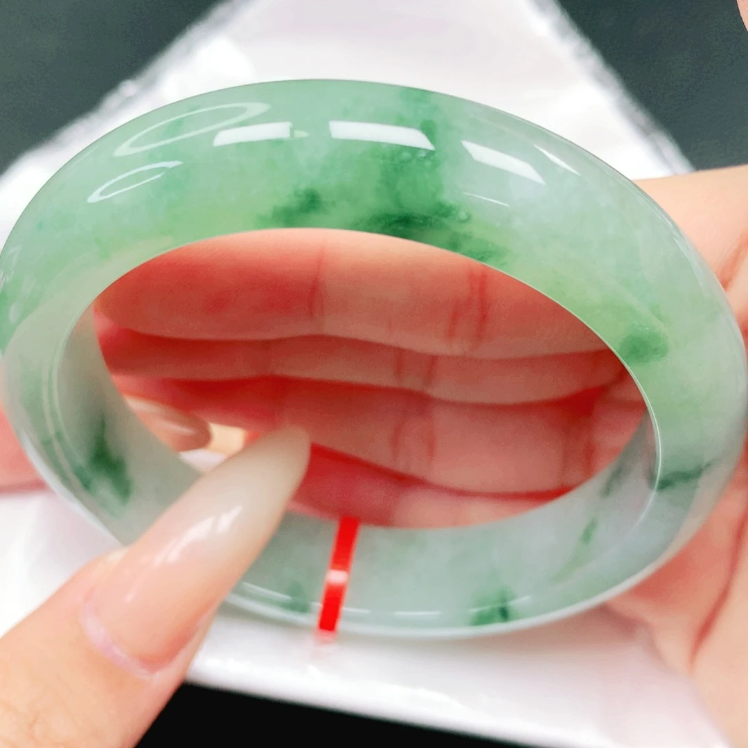 翡翠未镶嵌手镯58