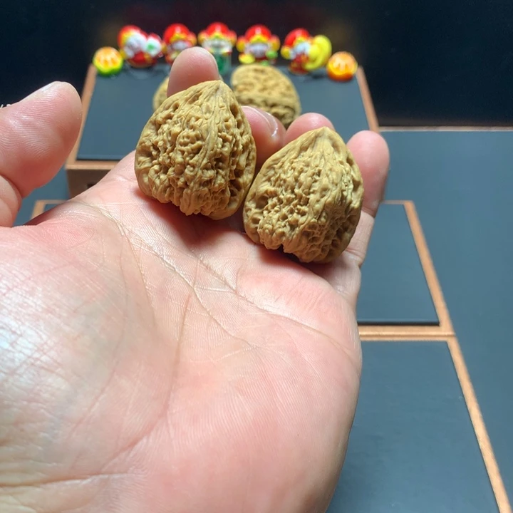 【闪购商品】文玩核桃把件南将石狮子头2号