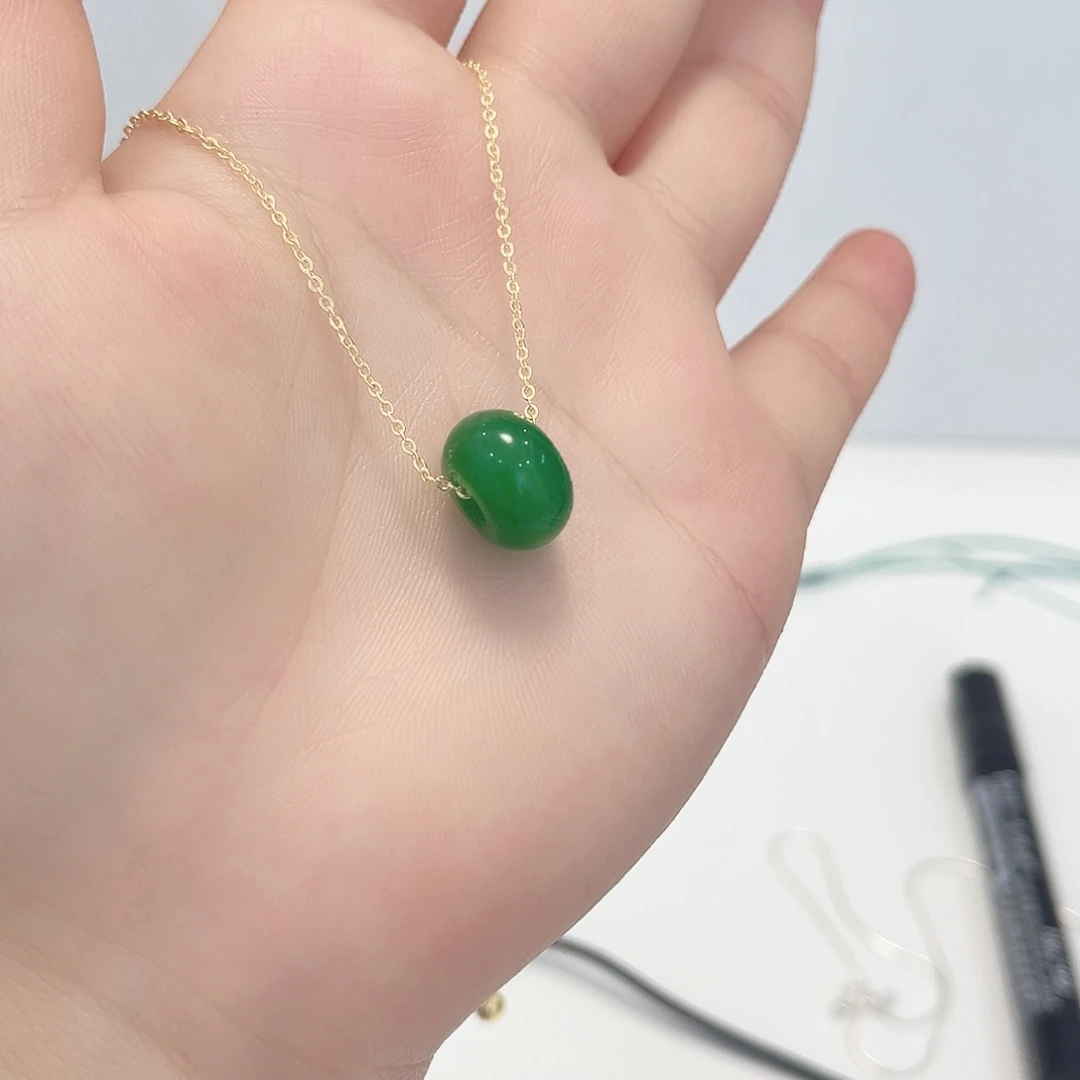 翡翠未镶嵌颈饰吊坠2