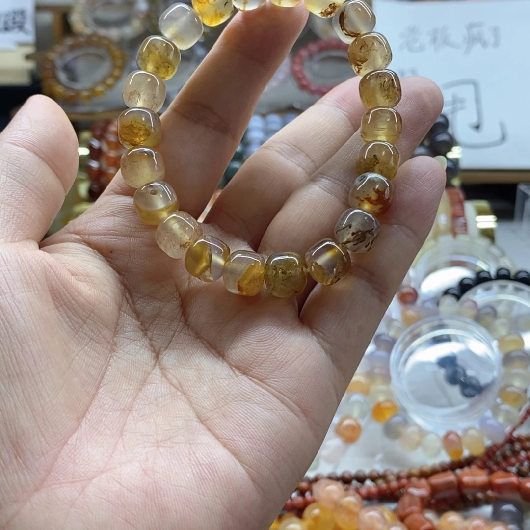 玛瑙/玉髓未镶嵌手链