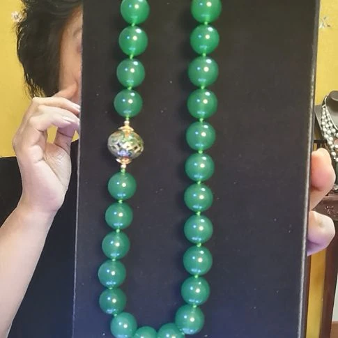 h***华玛瑙/玉髓颈饰未镶嵌