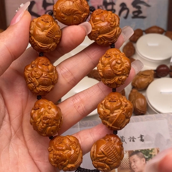 手串/手链橄榄核橄榄雕刻