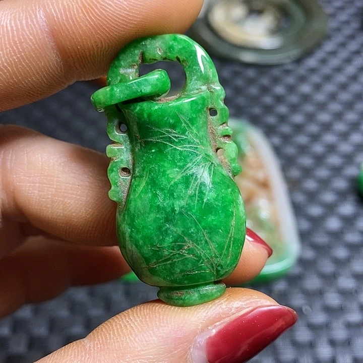 紫金钵盂菩提吊坠