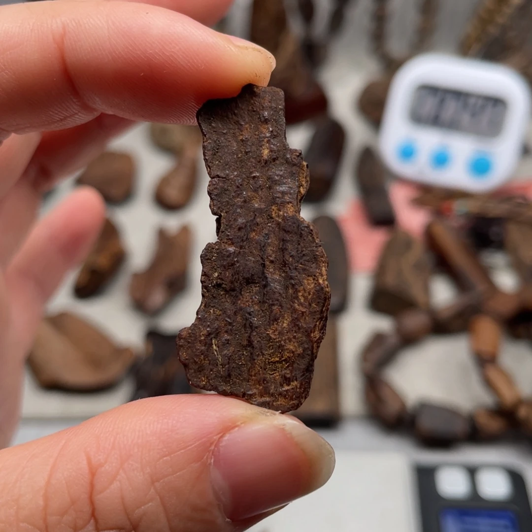 沉香沉香碎屑老惠安九分土沉1.72+