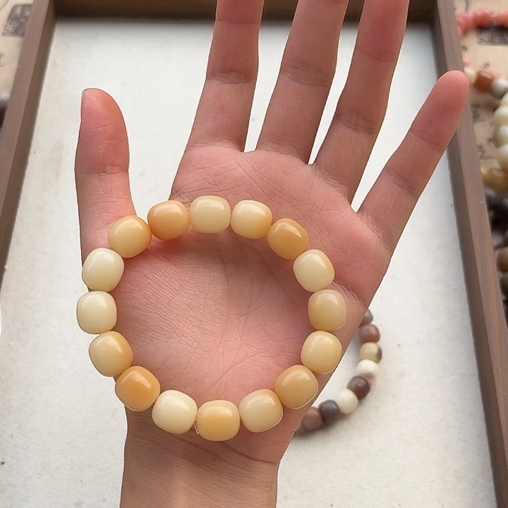 手串菩提根/象牙果卡12枣珠手工干磨