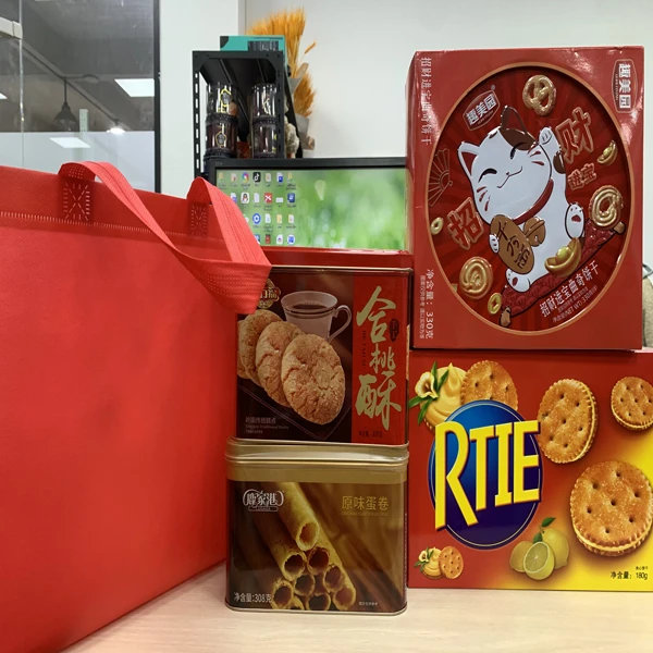 【年货大礼包】蛋卷桃酥曲奇饼干香港品牌夹心饼干礼袋