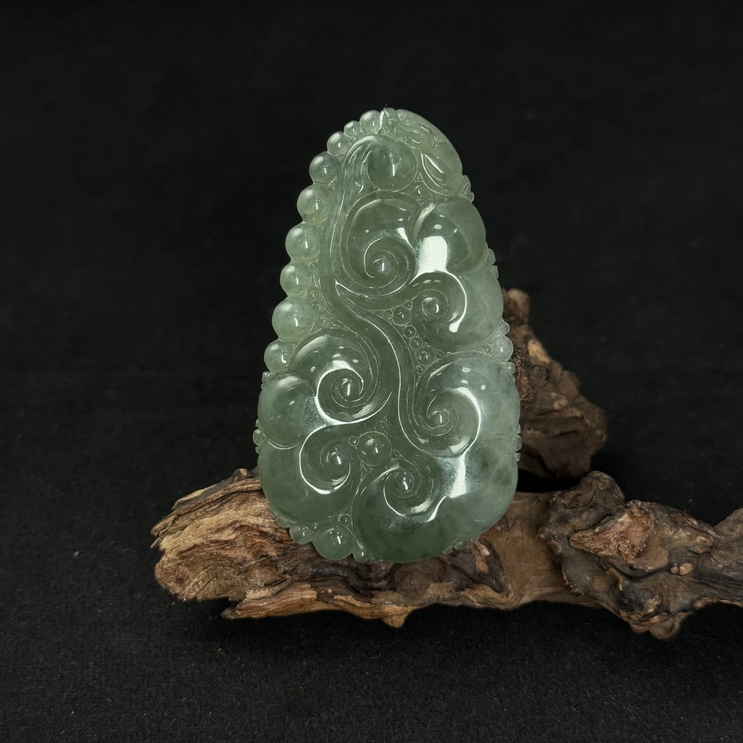 【诚翠拍品第一百二十期午】翡翠44吊坠DDX160013