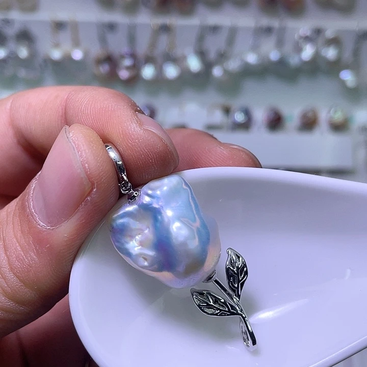 未镶嵌淡水珍珠颈饰14