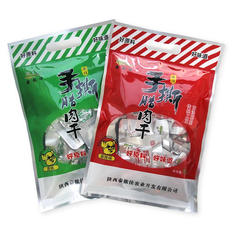 秦侬佳陕南特产秦侬佳手撕腊肉干100克熟食休闲零食猪肉脯办公