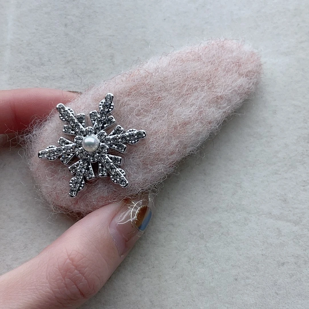 未镶嵌淡水珍珠发夹4