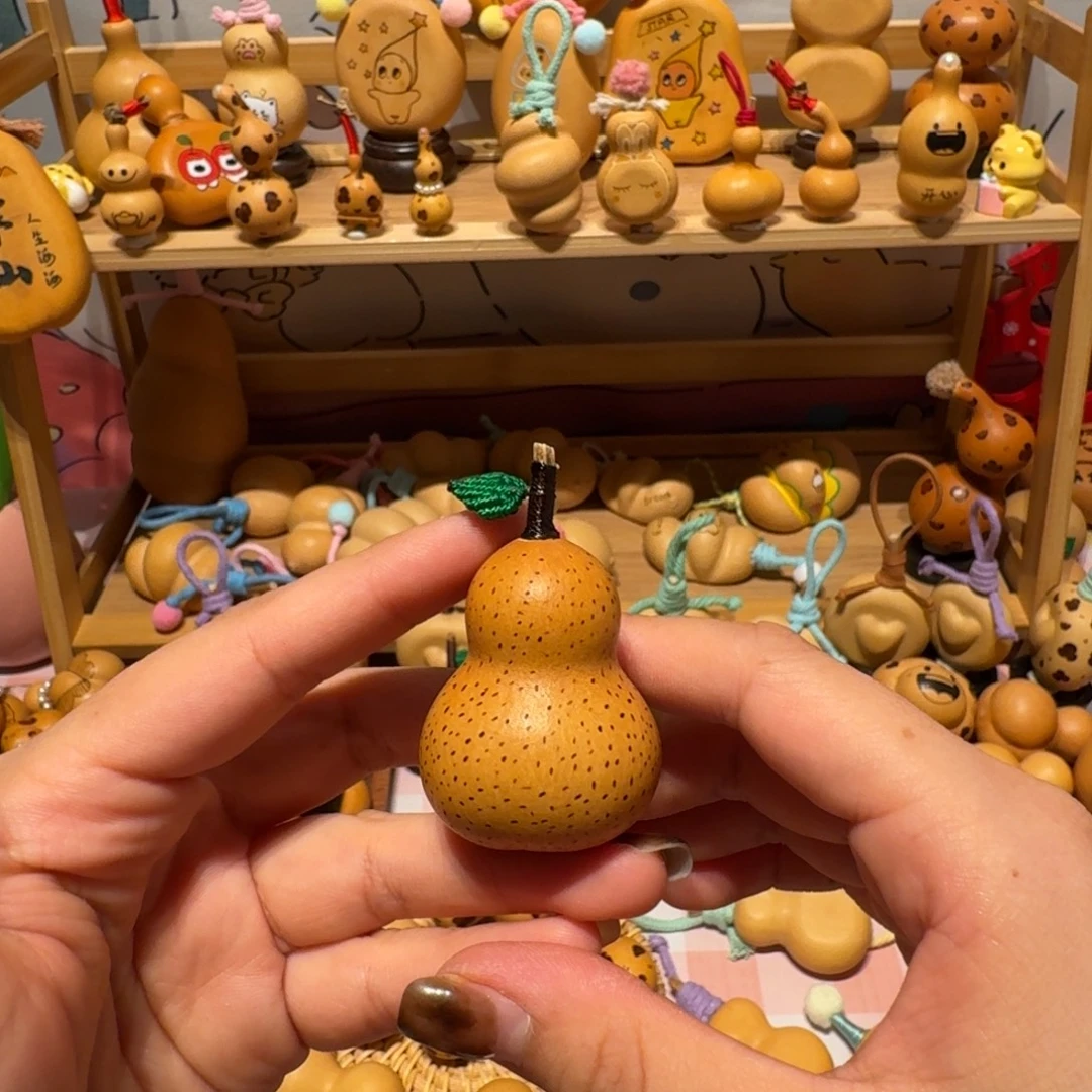 藤福利胖梨 老皮色 烙画