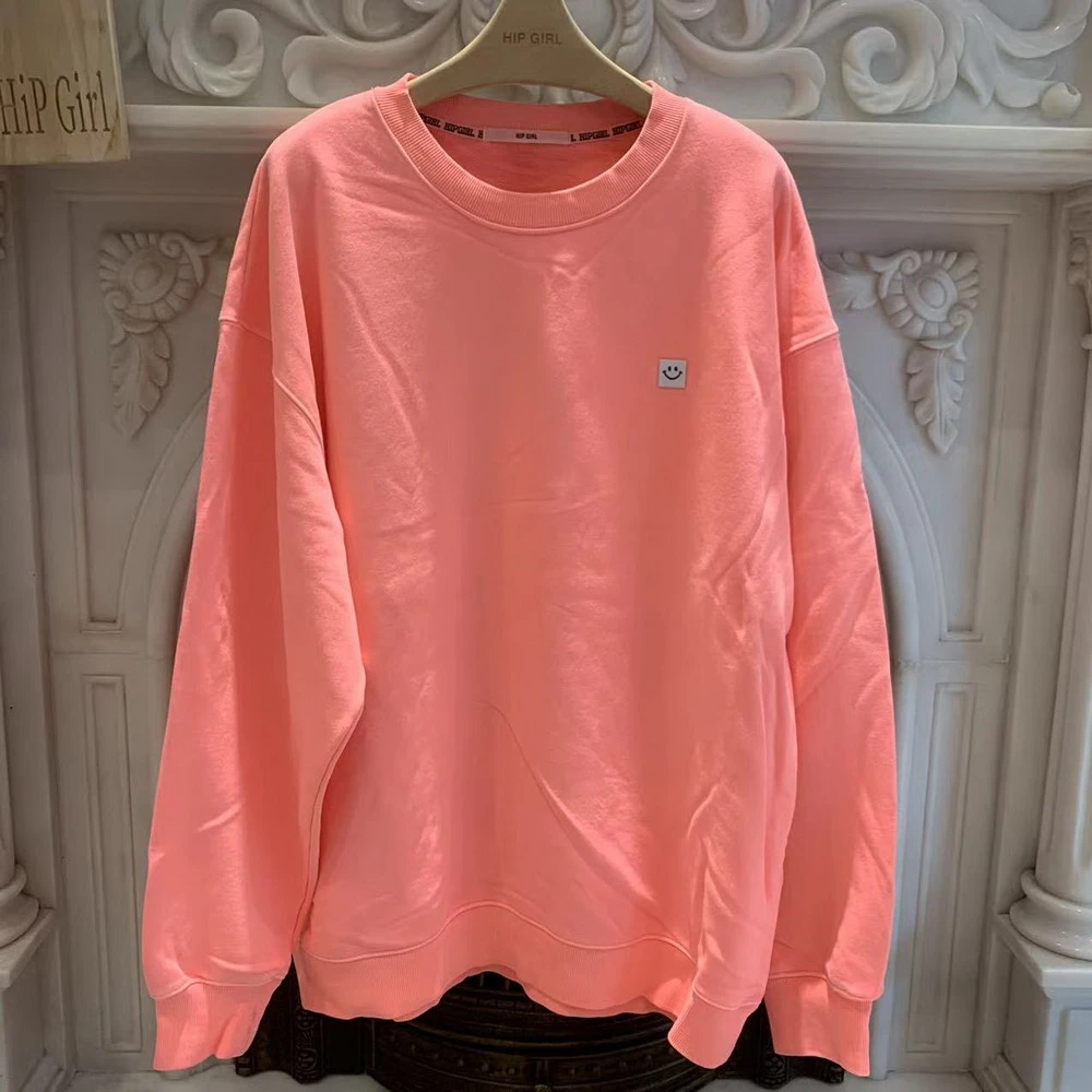 【20227201】卫衣春秋季女宽松圆领重工oversize欧美