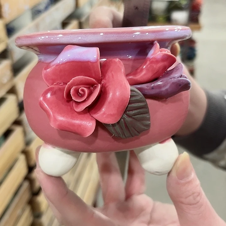 陶瓷陶瓷多肉植物花盆