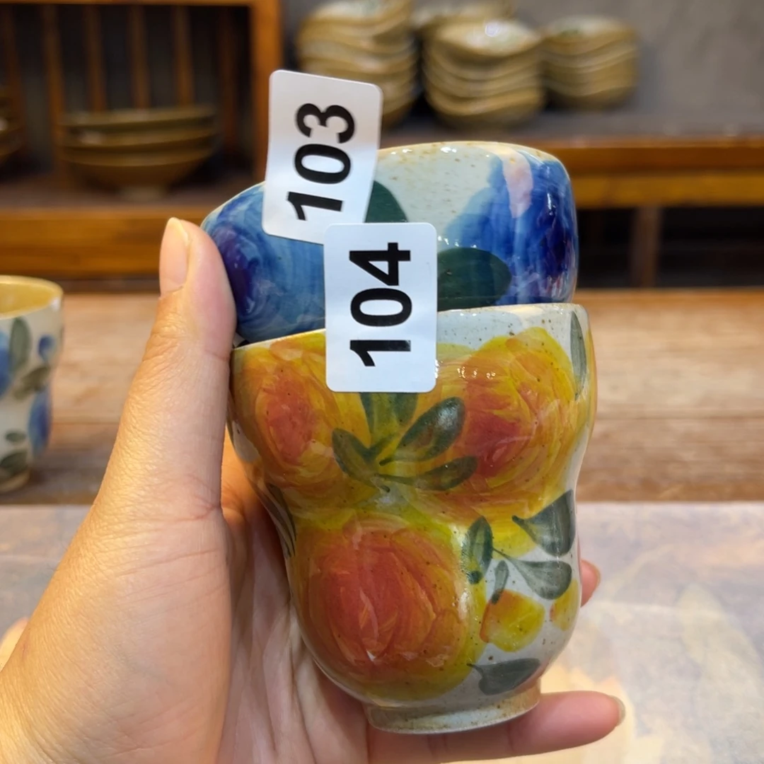 茶***园瓷片景德镇手工制作