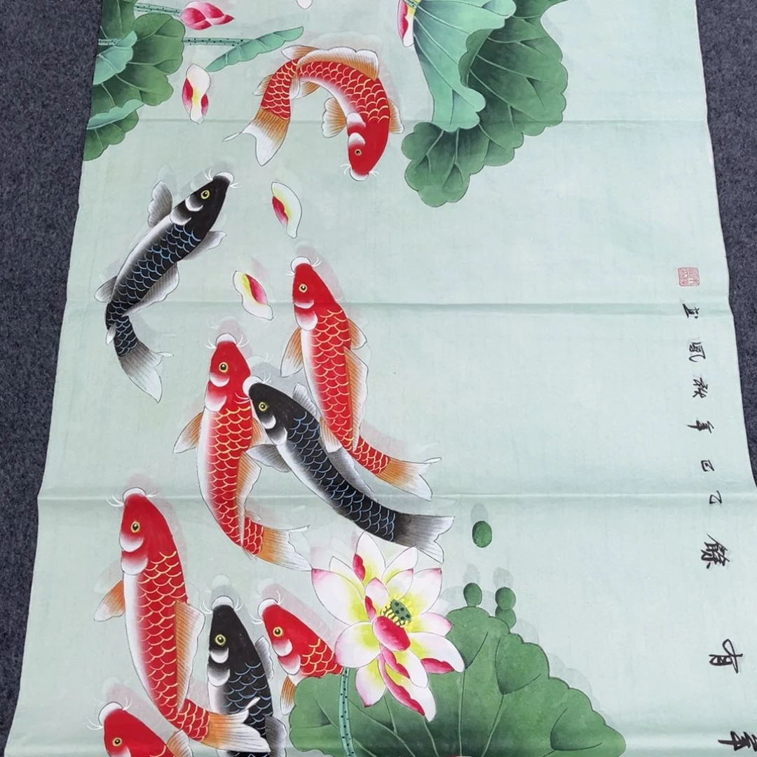 国画纯手绘国画作品