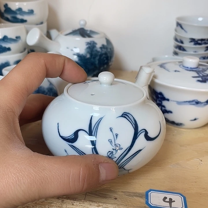 瓷片014 一人直播，看品直播间说序号